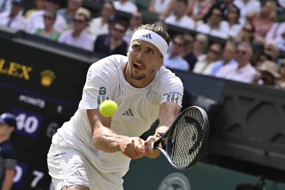 Zverev ends Fery's dream Wimbledon run to reach first final