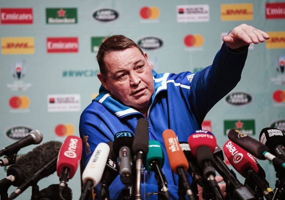 Steve Hansen suggests how New Zealand can upset Springboks in Rugby's Greatest Rivalry series