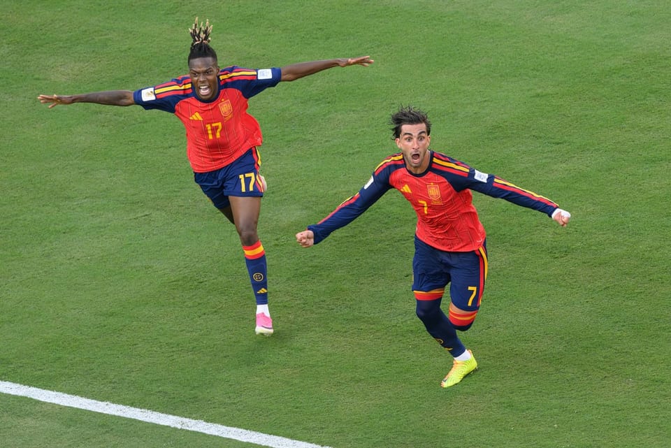 Ferran Torres fires Spain to FIFA World Cup glory after extra-time win over 10-man Argentina